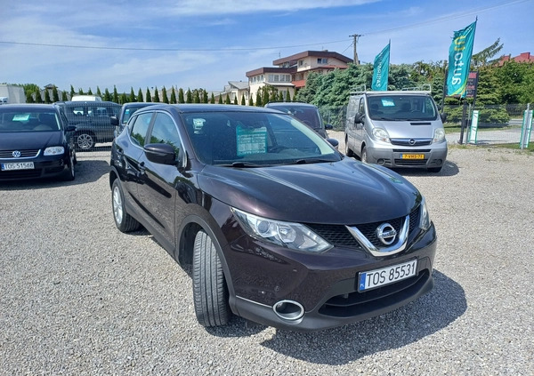 Nissan Qashqai cena 48900 przebieg: 82300, rok produkcji 2015 z Zakliczyn małe 154